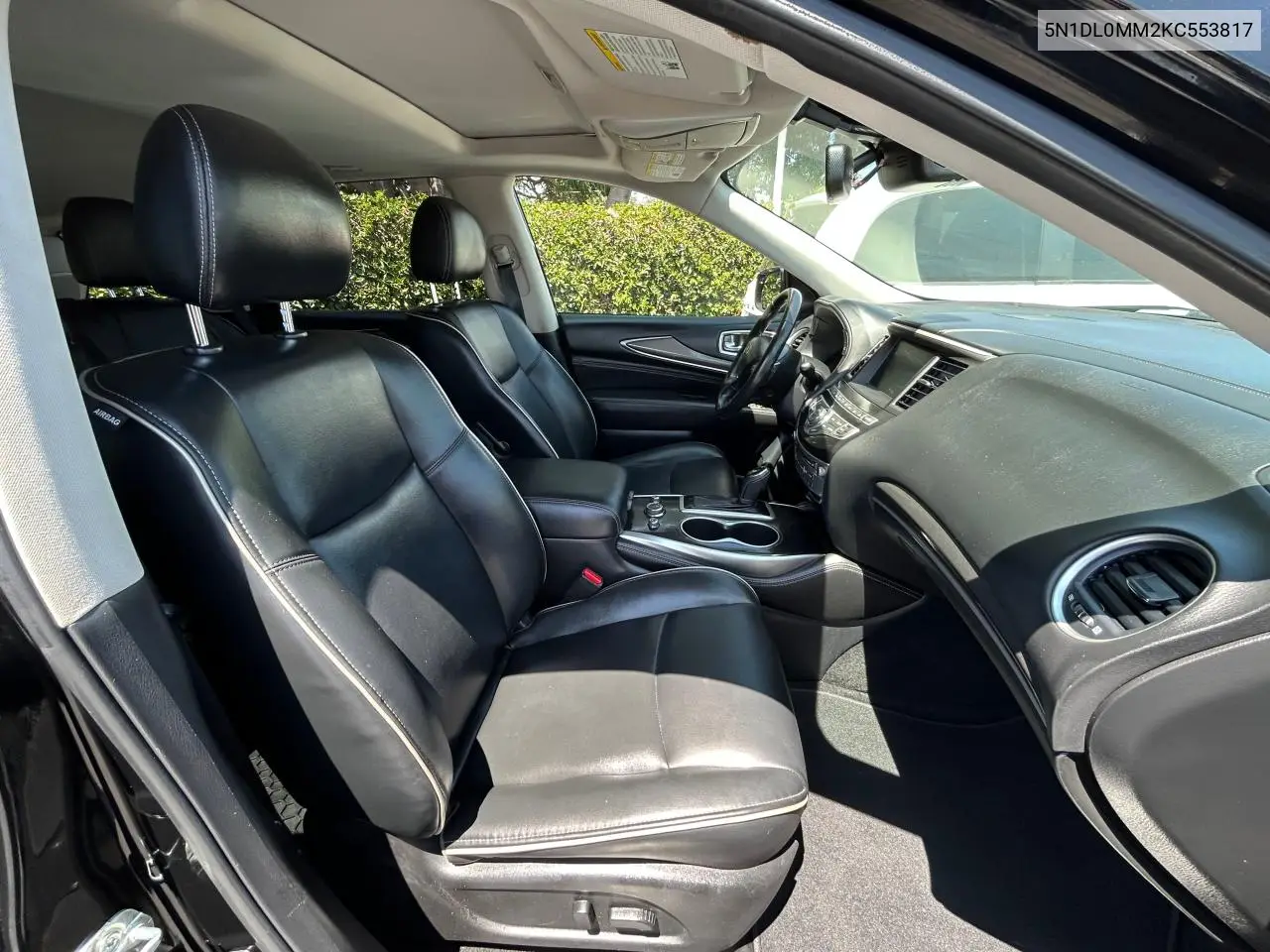 2019 Infiniti Qx60 Luxe VIN: 5N1DL0MM2KC553817 Lot: 63514895