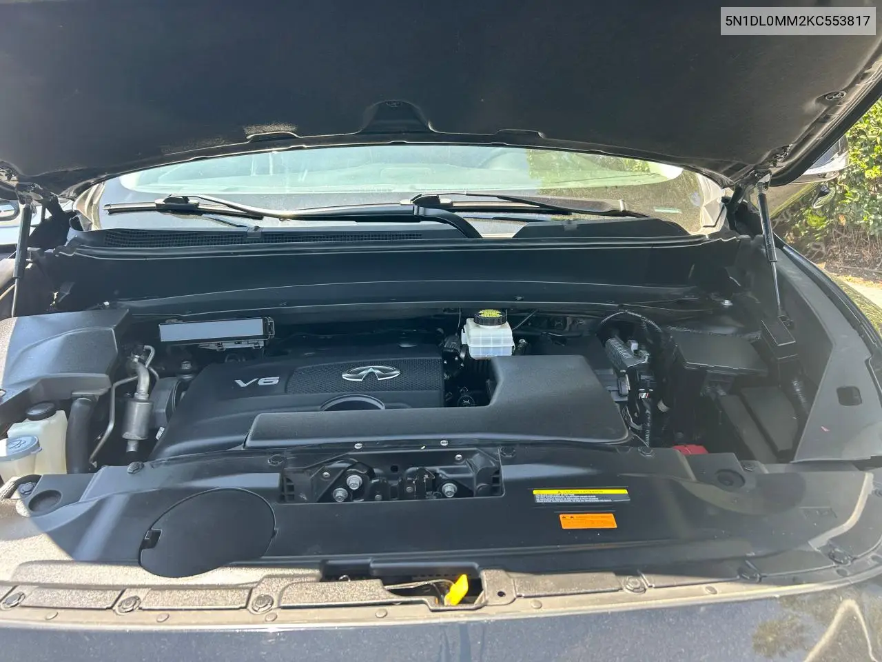 2019 Infiniti Qx60 Luxe VIN: 5N1DL0MM2KC553817 Lot: 63514895