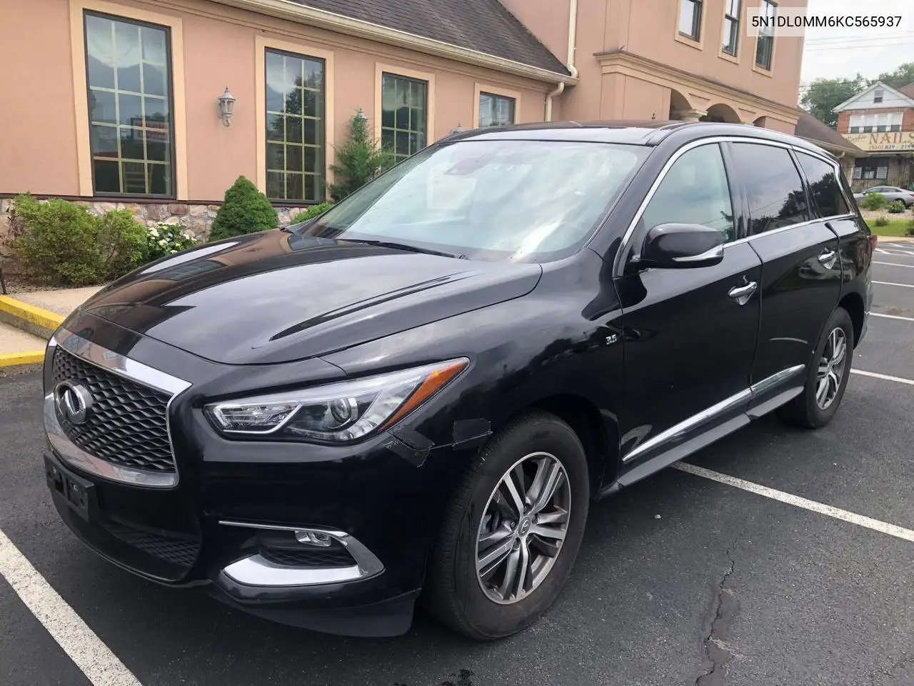 2019 Infiniti Qx60 Luxe VIN: 5N1DL0MM6KC565937 Lot: 63652215