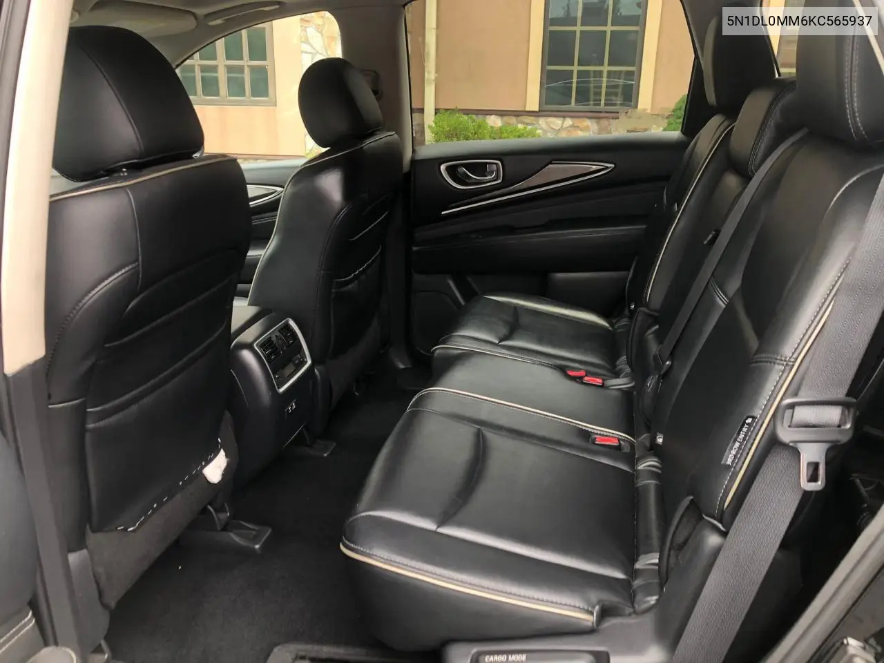 2019 Infiniti Qx60 Luxe VIN: 5N1DL0MM6KC565937 Lot: 63652215