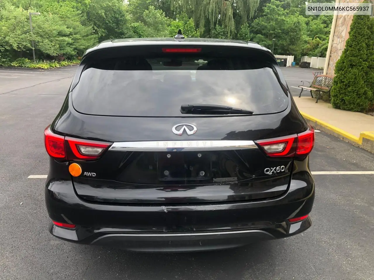 2019 Infiniti Qx60 Luxe VIN: 5N1DL0MM6KC565937 Lot: 63652215