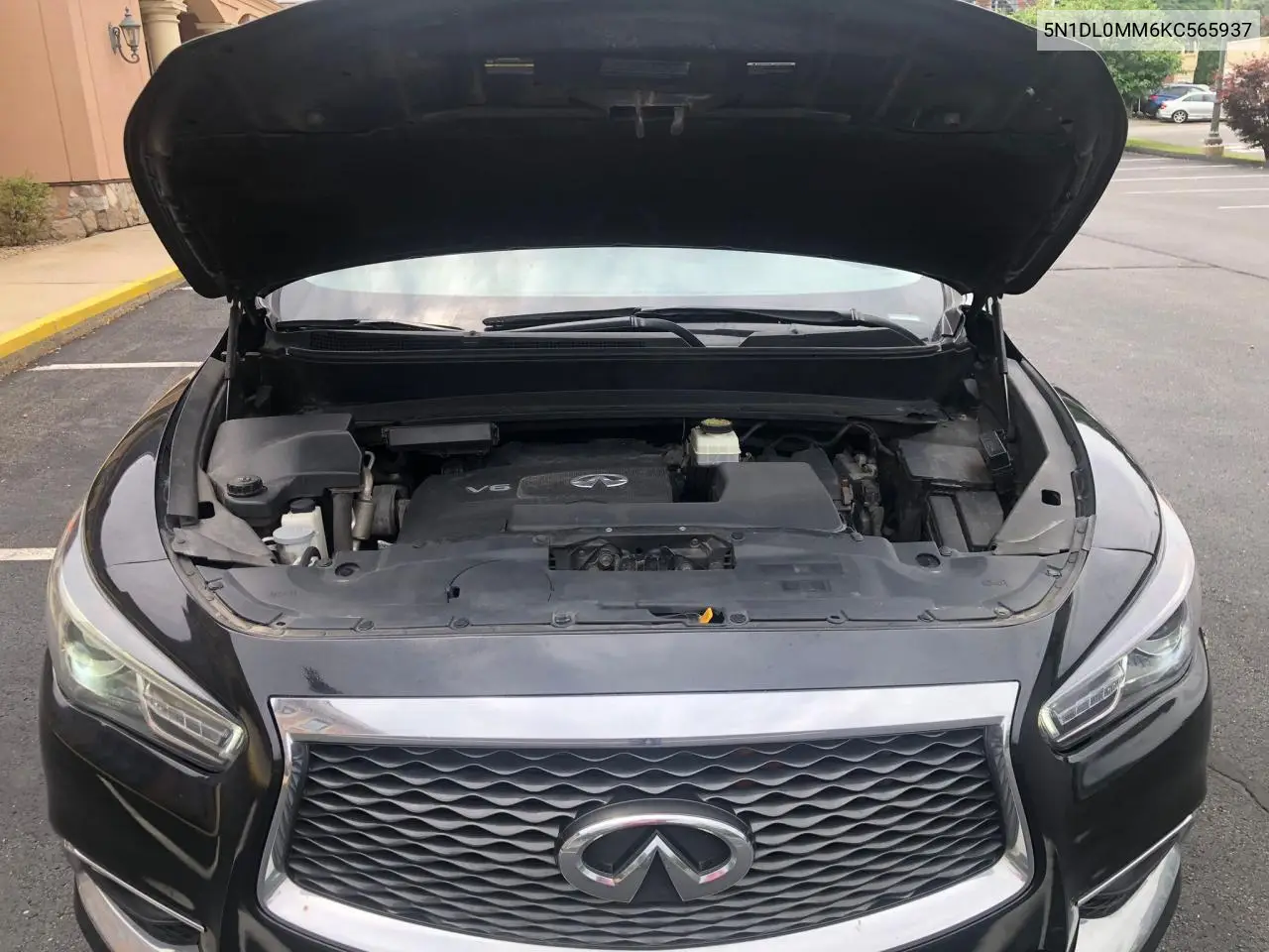 2019 Infiniti Qx60 Luxe VIN: 5N1DL0MM6KC565937 Lot: 63652215