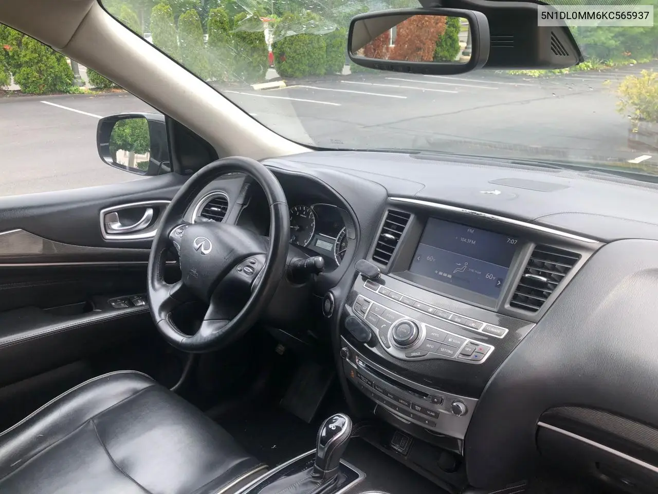 2019 Infiniti Qx60 Luxe VIN: 5N1DL0MM6KC565937 Lot: 63652215