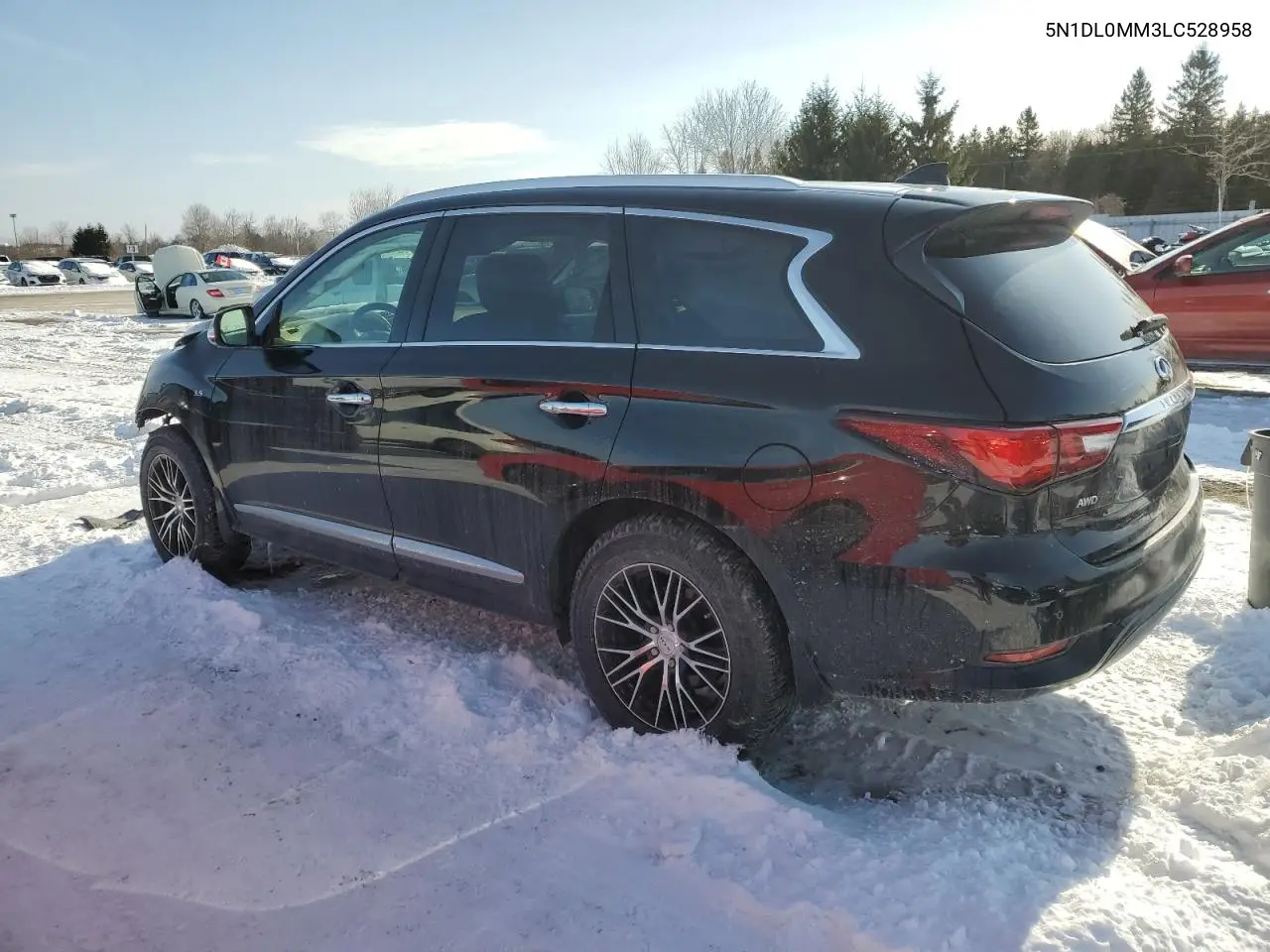 2020 Infiniti Qx60 Luxe VIN: 5N1DL0MM3LC528958 Lot: 43874275