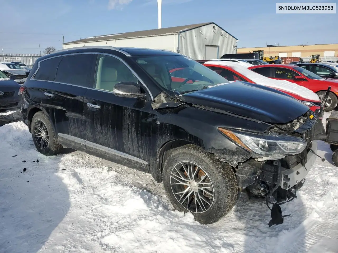 2020 Infiniti Qx60 Luxe VIN: 5N1DL0MM3LC528958 Lot: 43874275