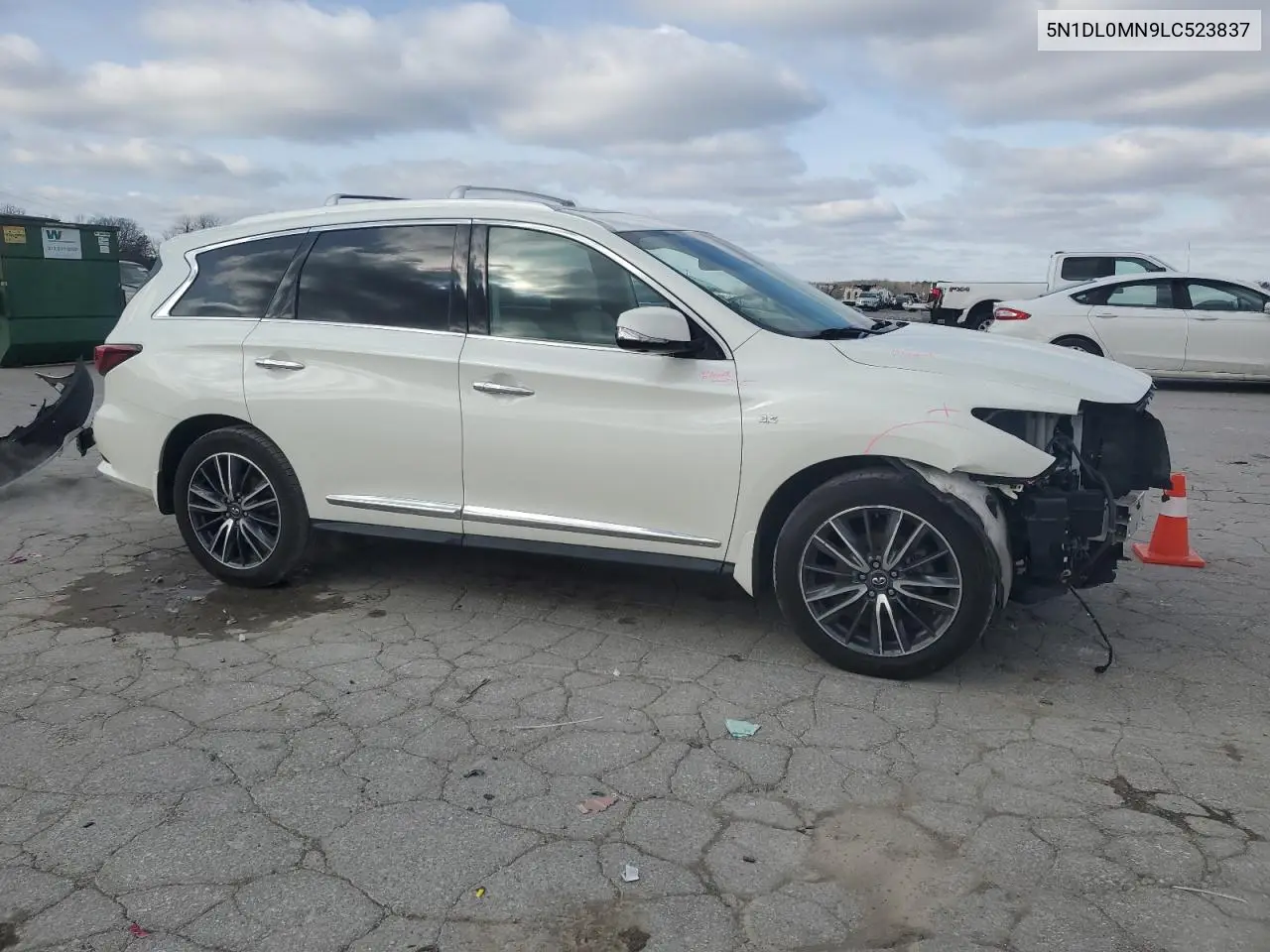 2020 Infiniti Qx60 Luxe VIN: 5N1DL0MN9LC523837 Lot: 45395415