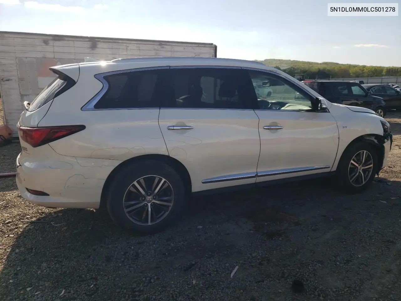 2020 Infiniti Qx60 Luxe VIN: 5N1DL0MM0LC501278 Lot: 53300145
