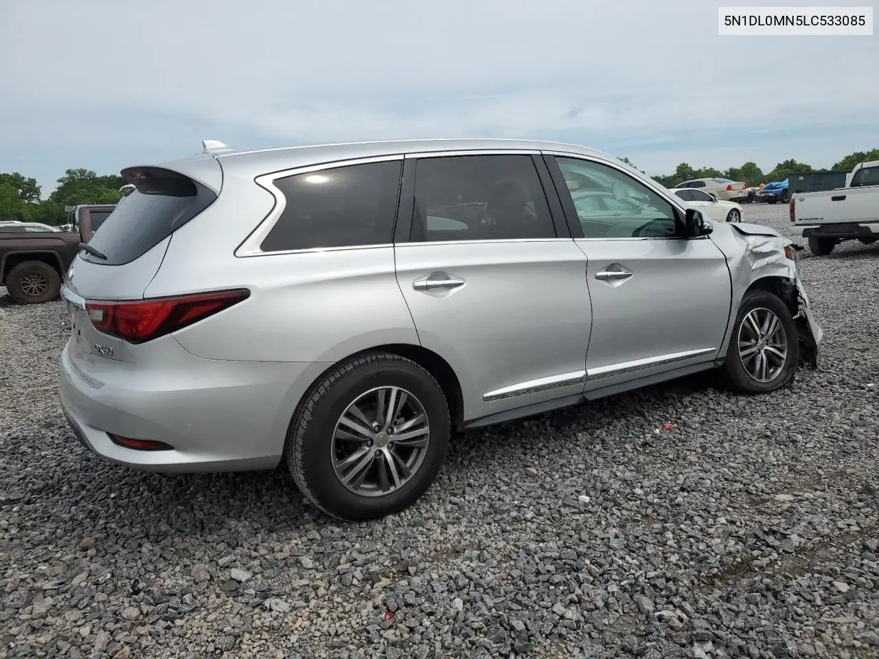 2020 Infiniti Qx60 Luxe VIN: 5N1DL0MN5LC533085 Lot: 56004935