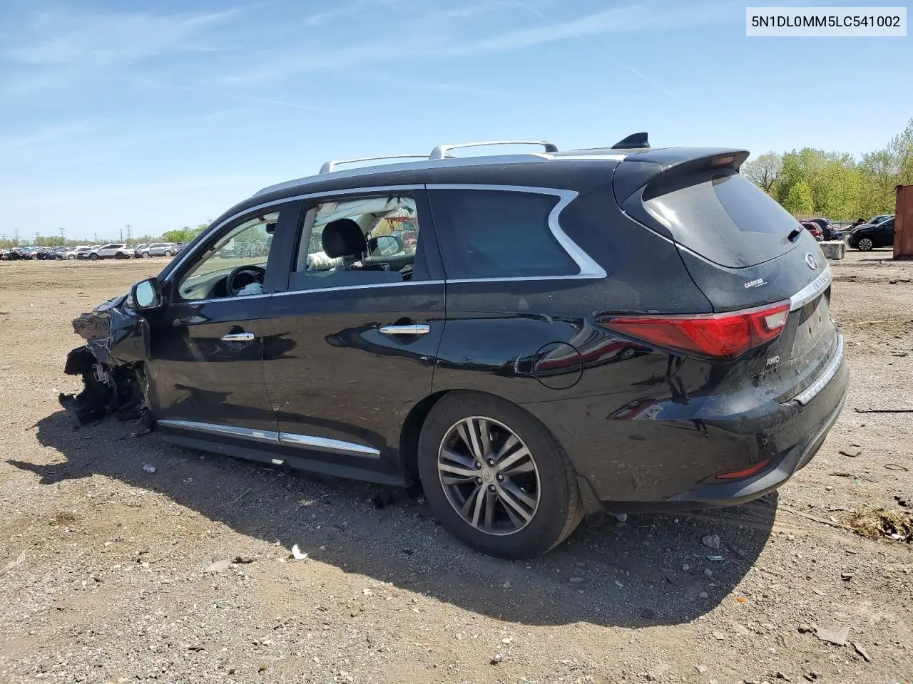 2020 Infiniti Qx60 Luxe VIN: 5N1DL0MM5LC541002 Lot: 56386465