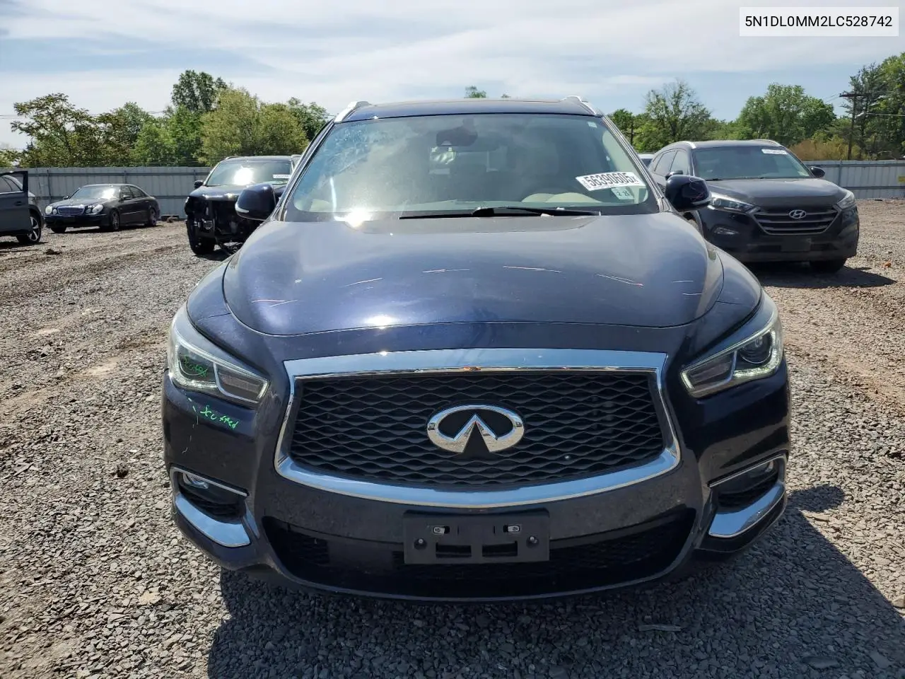 2020 Infiniti Qx60 Luxe VIN: 5N1DL0MM2LC528742 Lot: 56390605
