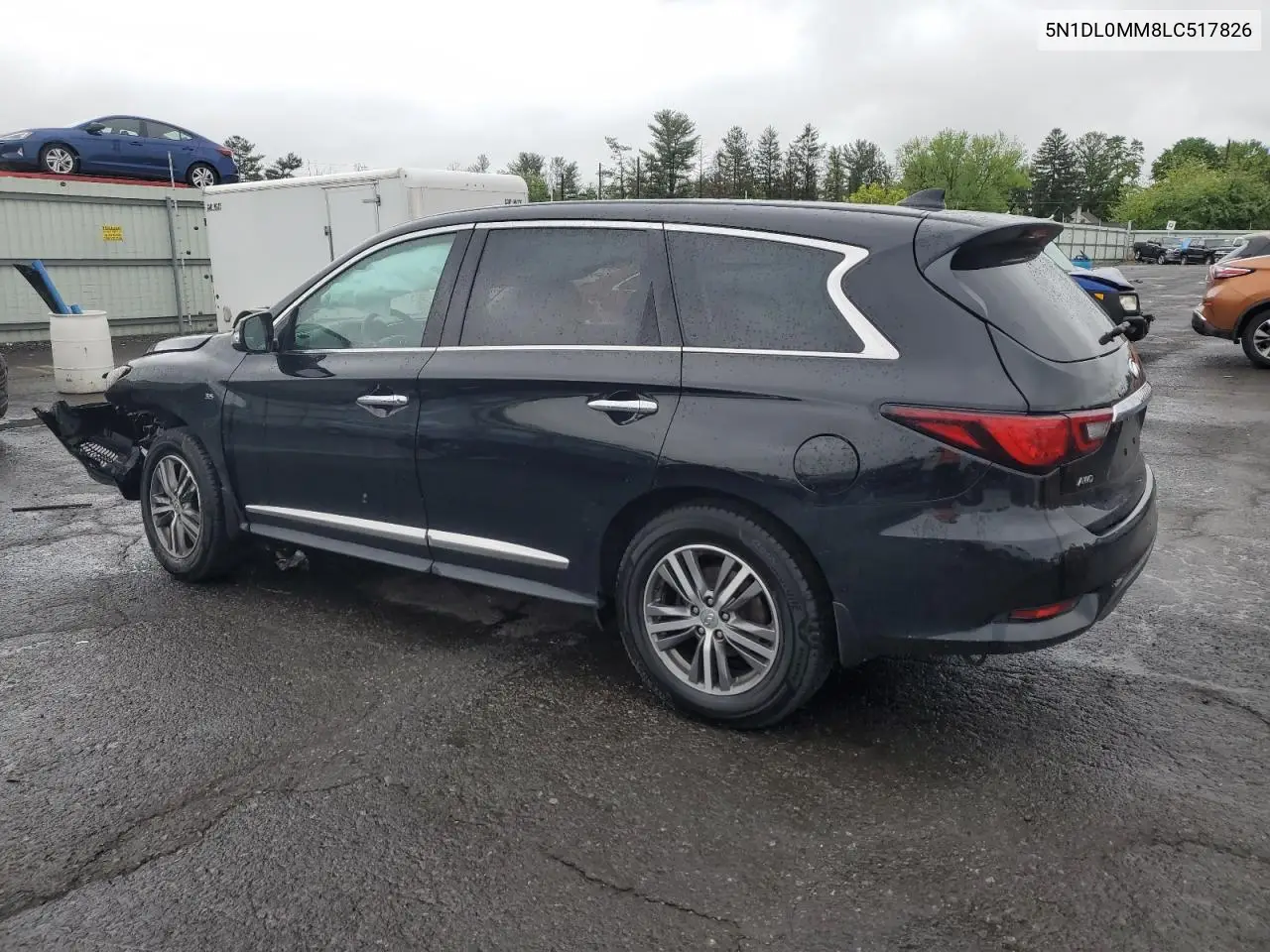 2020 Infiniti Qx60 Luxe VIN: 5N1DL0MM8LC517826 Lot: 56527385