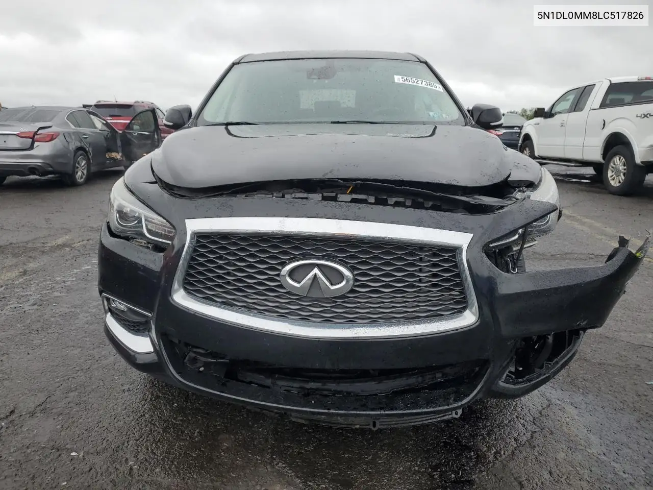 2020 Infiniti Qx60 Luxe VIN: 5N1DL0MM8LC517826 Lot: 56527385
