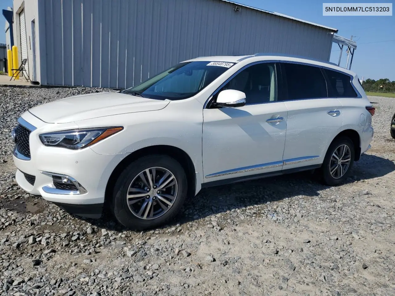 2020 Infiniti Qx60 Luxe VIN: 5N1DL0MM7LC513203 Lot: 56848795