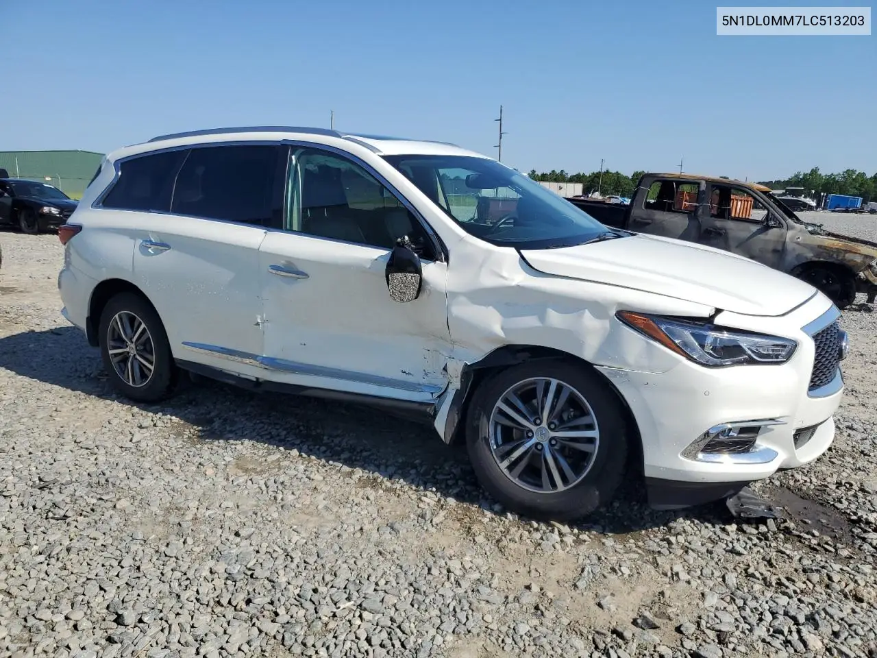 2020 Infiniti Qx60 Luxe VIN: 5N1DL0MM7LC513203 Lot: 56848795