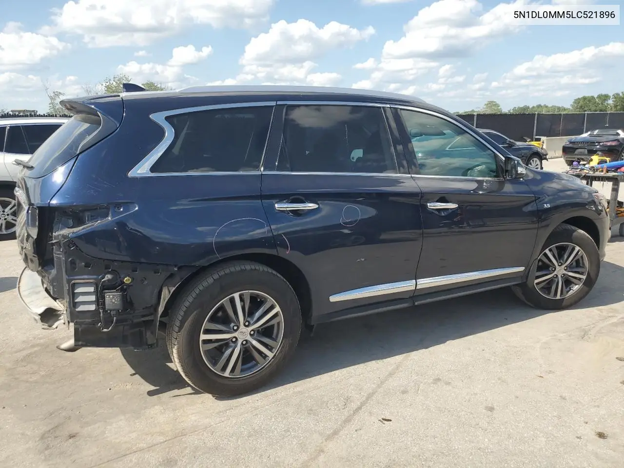 2020 Infiniti Qx60 Luxe VIN: 5N1DL0MM5LC521896 Lot: 56914625