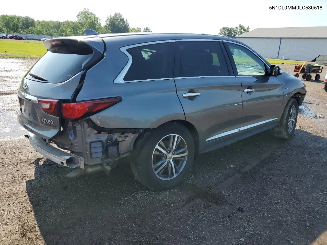 2020 Infiniti Qx60 Luxe VIN: 5N1DL0MM0LC530618 Lot: 61285215