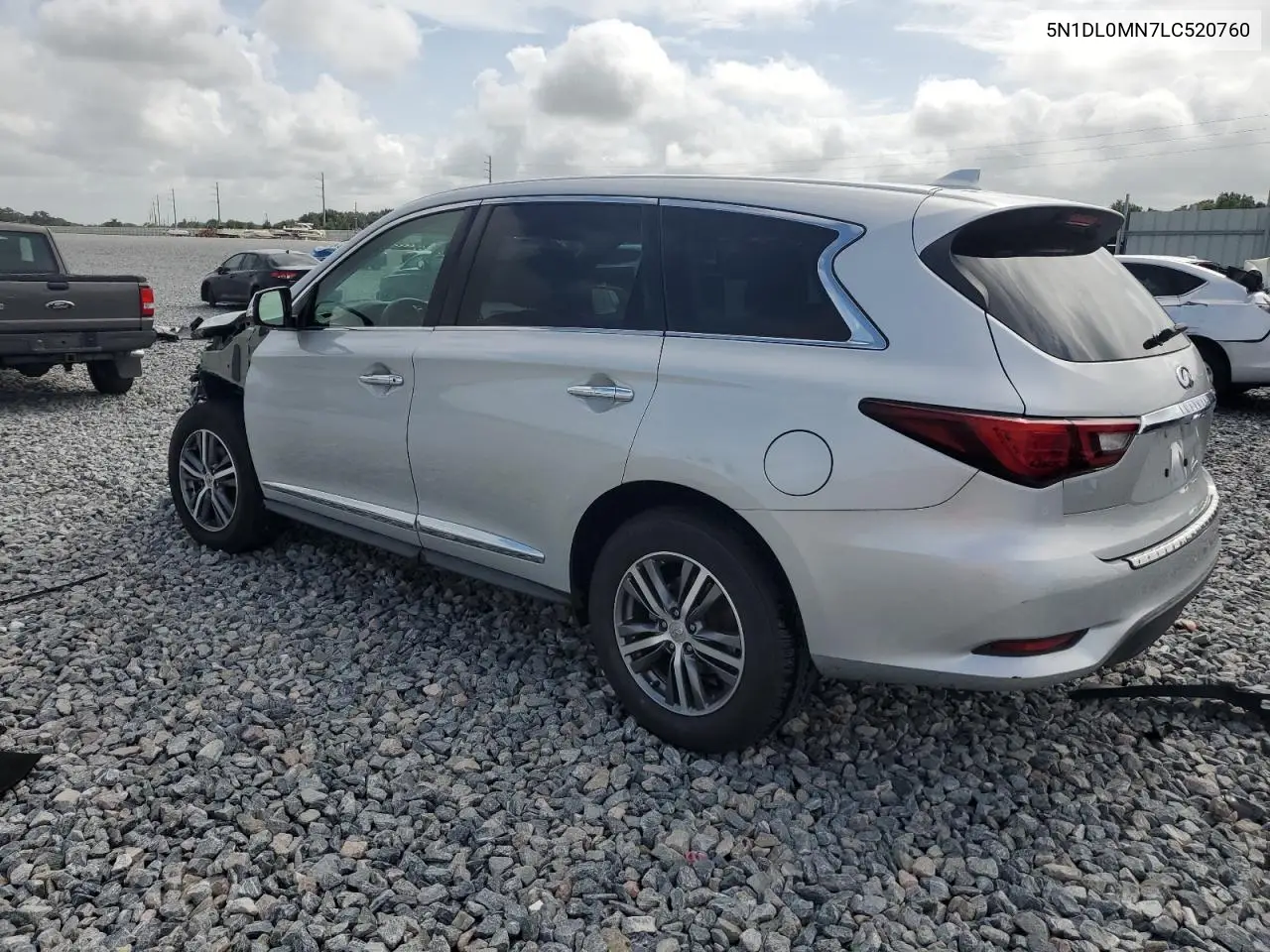2020 Infiniti Qx60 Luxe VIN: 5N1DL0MN7LC520760 Lot: 62132635
