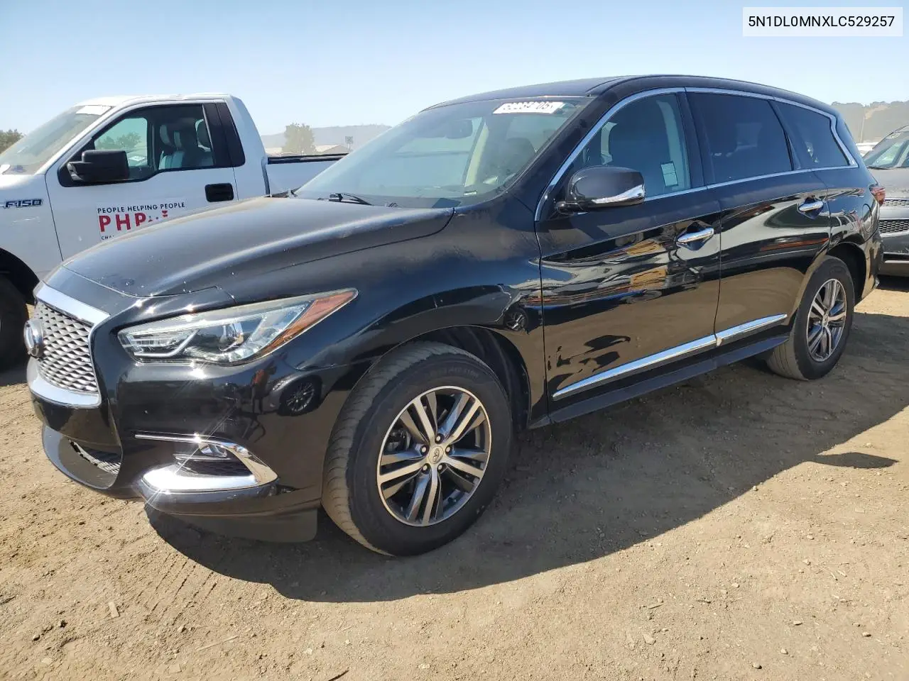 2020 Infiniti Qx60 Luxe VIN: 5N1DL0MNXLC529257 Lot: 62234705