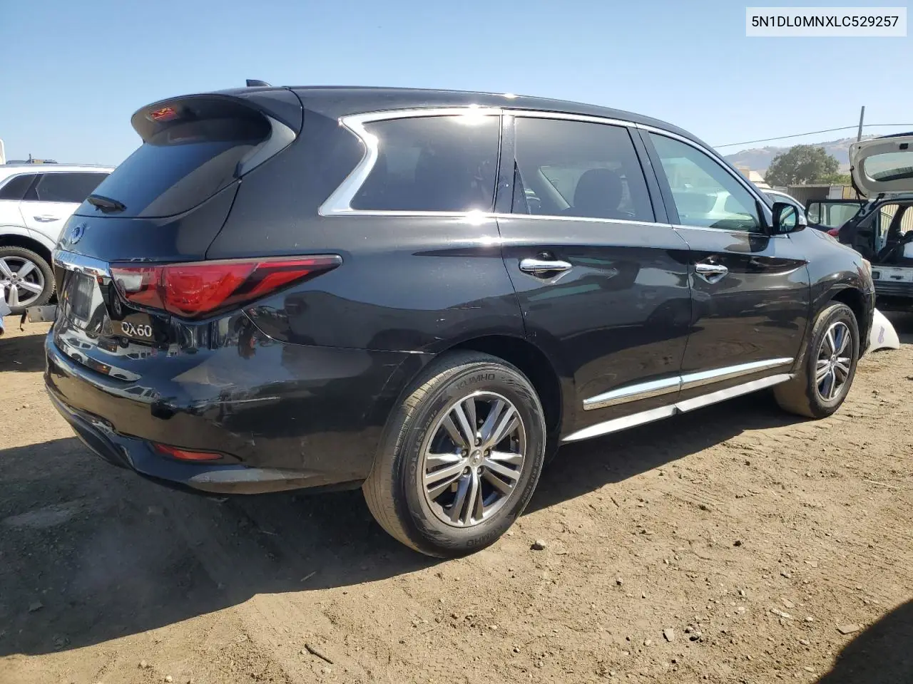 2020 Infiniti Qx60 Luxe VIN: 5N1DL0MNXLC529257 Lot: 62234705