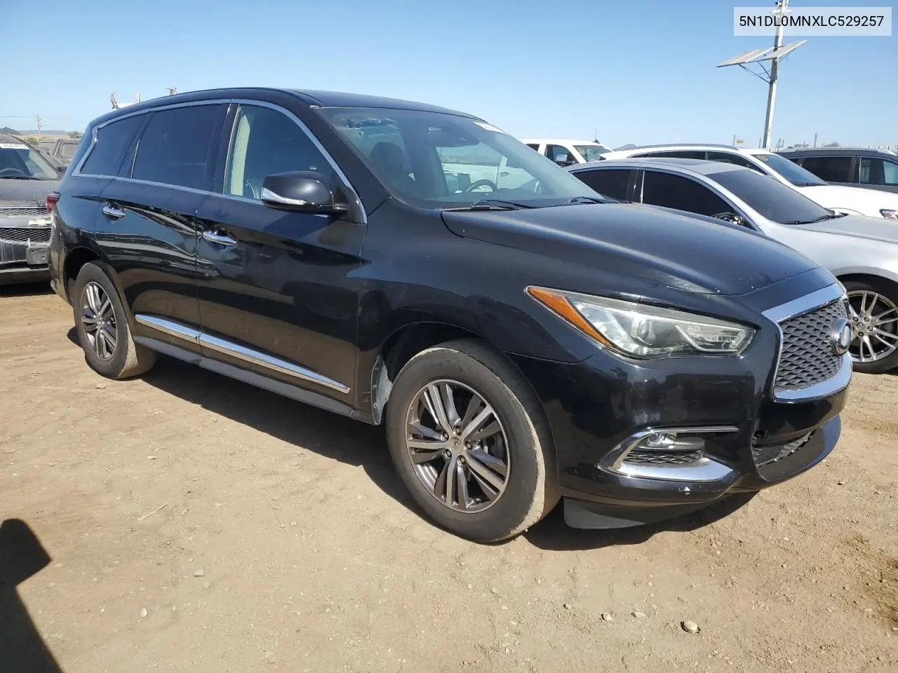 2020 Infiniti Qx60 Luxe VIN: 5N1DL0MNXLC529257 Lot: 62234705