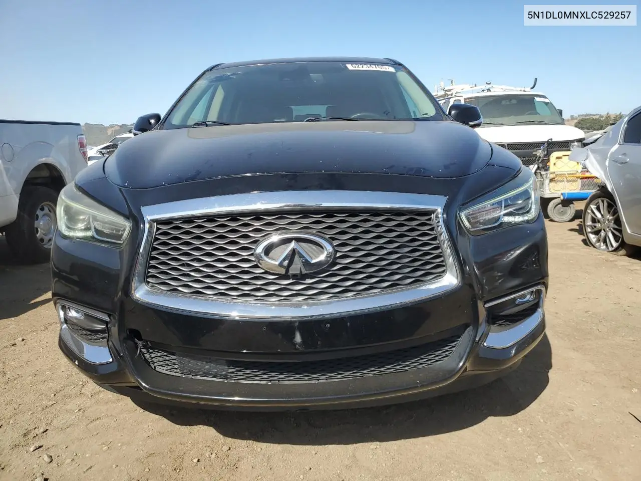 2020 Infiniti Qx60 Luxe VIN: 5N1DL0MNXLC529257 Lot: 62234705