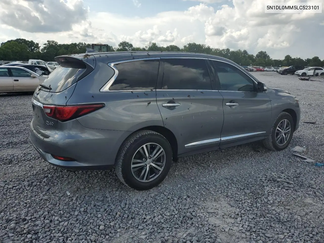 2020 Infiniti Qx60 Luxe VIN: 5N1DL0MM5LC523101 Lot: 62839975