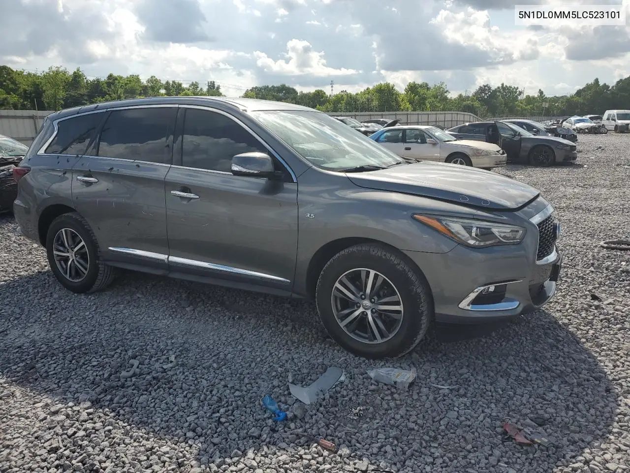 2020 Infiniti Qx60 Luxe VIN: 5N1DL0MM5LC523101 Lot: 62839975