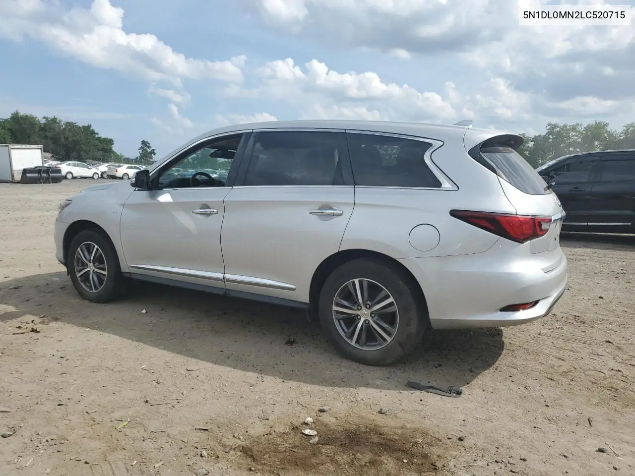 2020 Infiniti Qx60 Luxe VIN: 5N1DL0MN2LC520715 Lot: 62967055