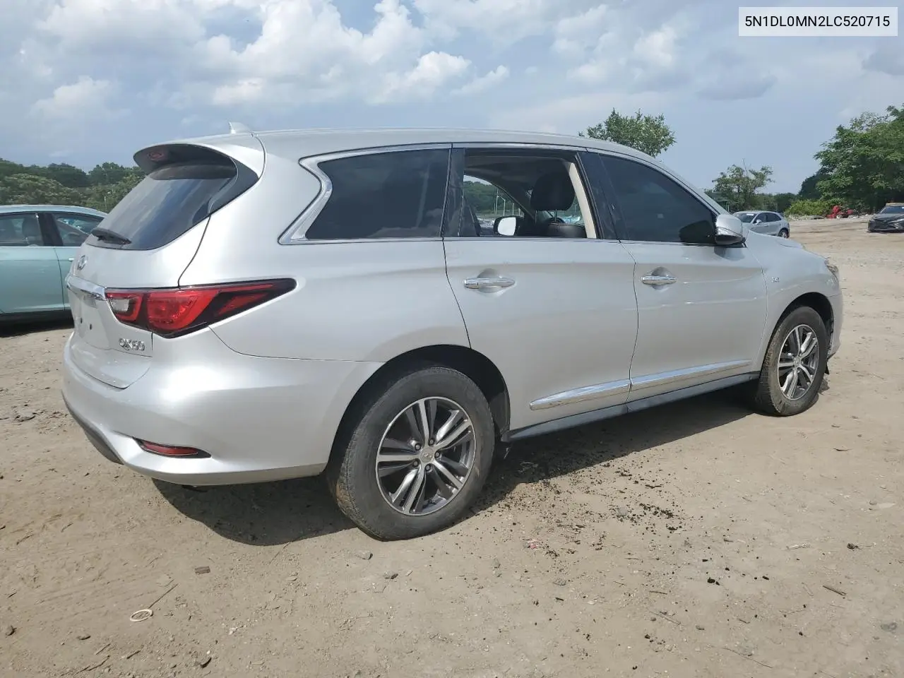 2020 Infiniti Qx60 Luxe VIN: 5N1DL0MN2LC520715 Lot: 62967055