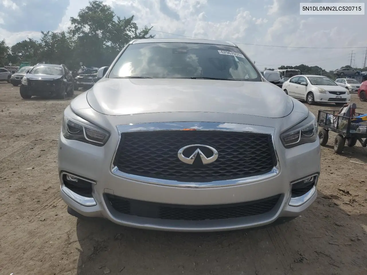 2020 Infiniti Qx60 Luxe VIN: 5N1DL0MN2LC520715 Lot: 62967055