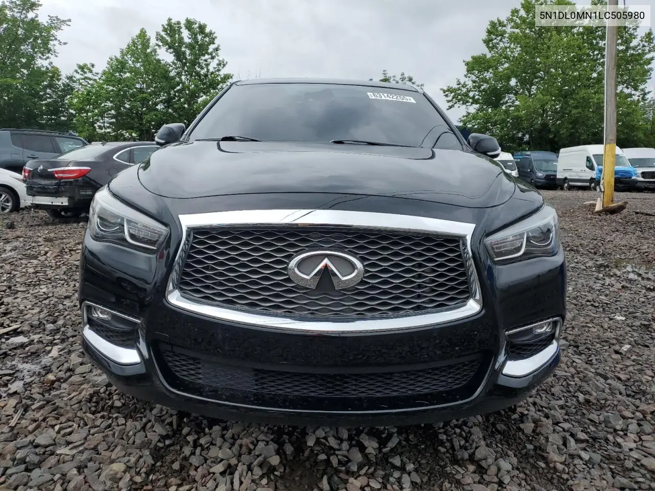 2020 Infiniti Qx60 Luxe VIN: 5N1DL0MN1LC505980 Lot: 63142255