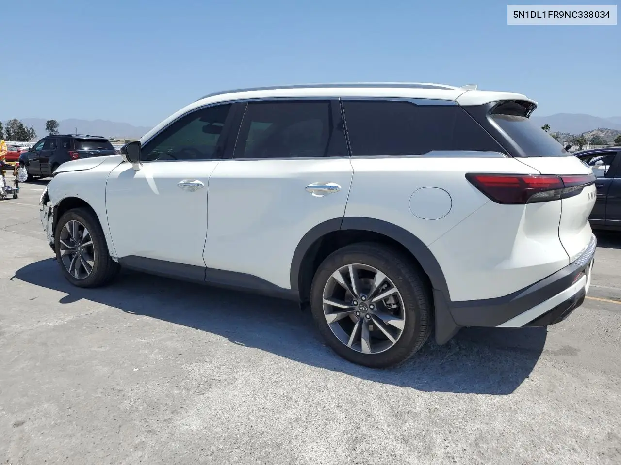 2022 Infiniti Qx60 Luxe VIN: 5N1DL1FR9NC338034 Lot: 50000705