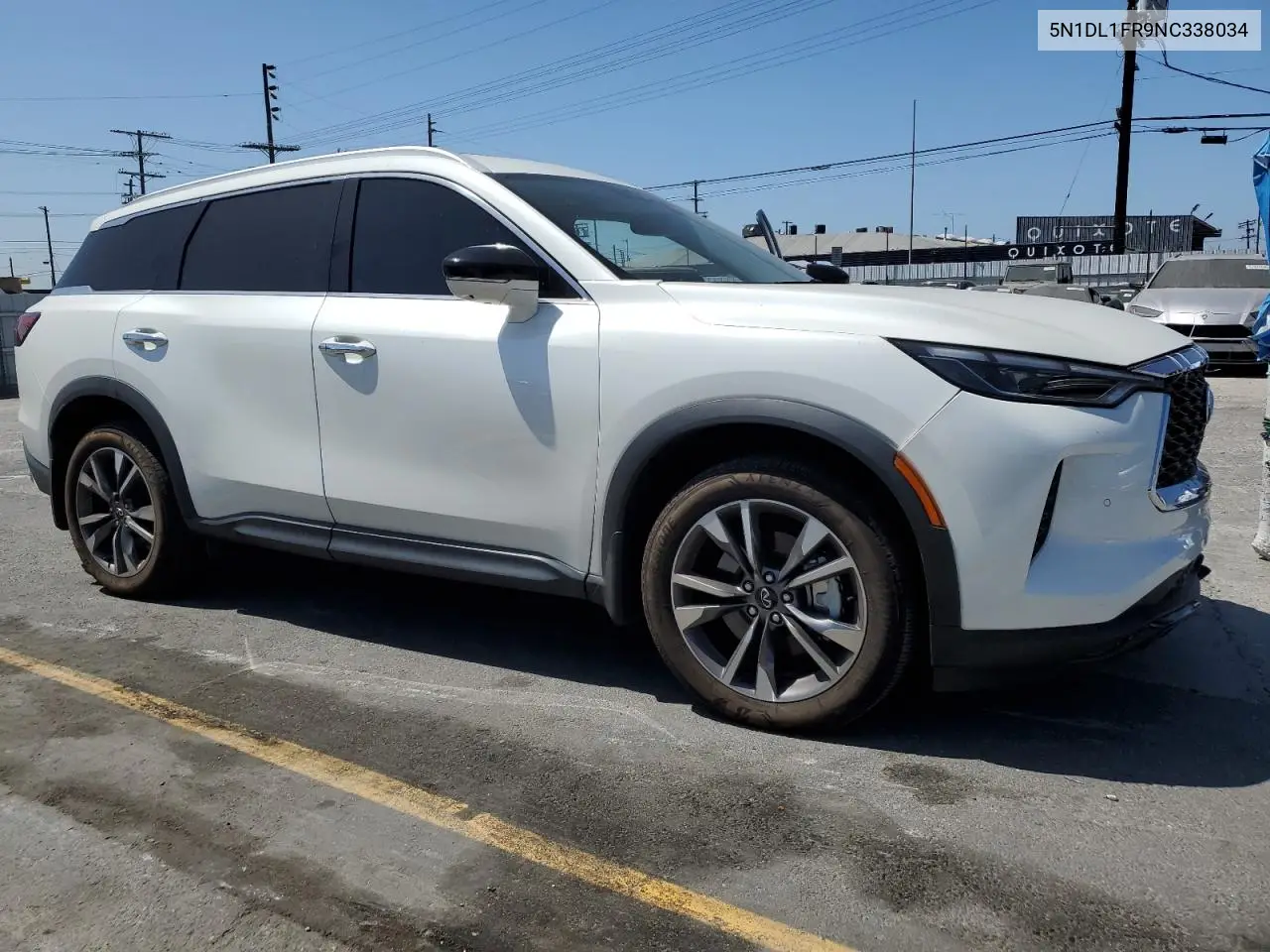 2022 Infiniti Qx60 Luxe VIN: 5N1DL1FR9NC338034 Lot: 50000705