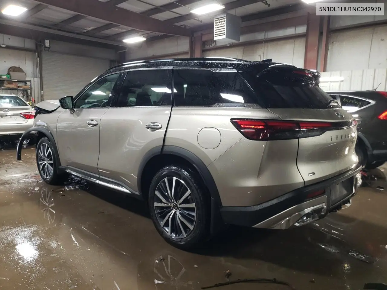 2022 Infiniti Qx60 Autograph VIN: 5N1DL1HU1NC342970 Lot: 50912515