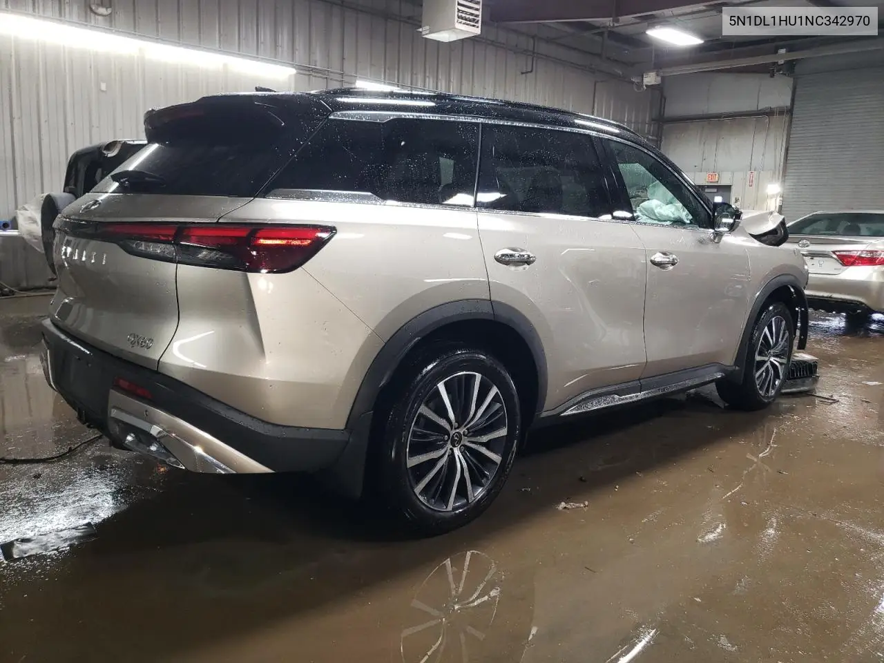 2022 Infiniti Qx60 Autograph VIN: 5N1DL1HU1NC342970 Lot: 50912515