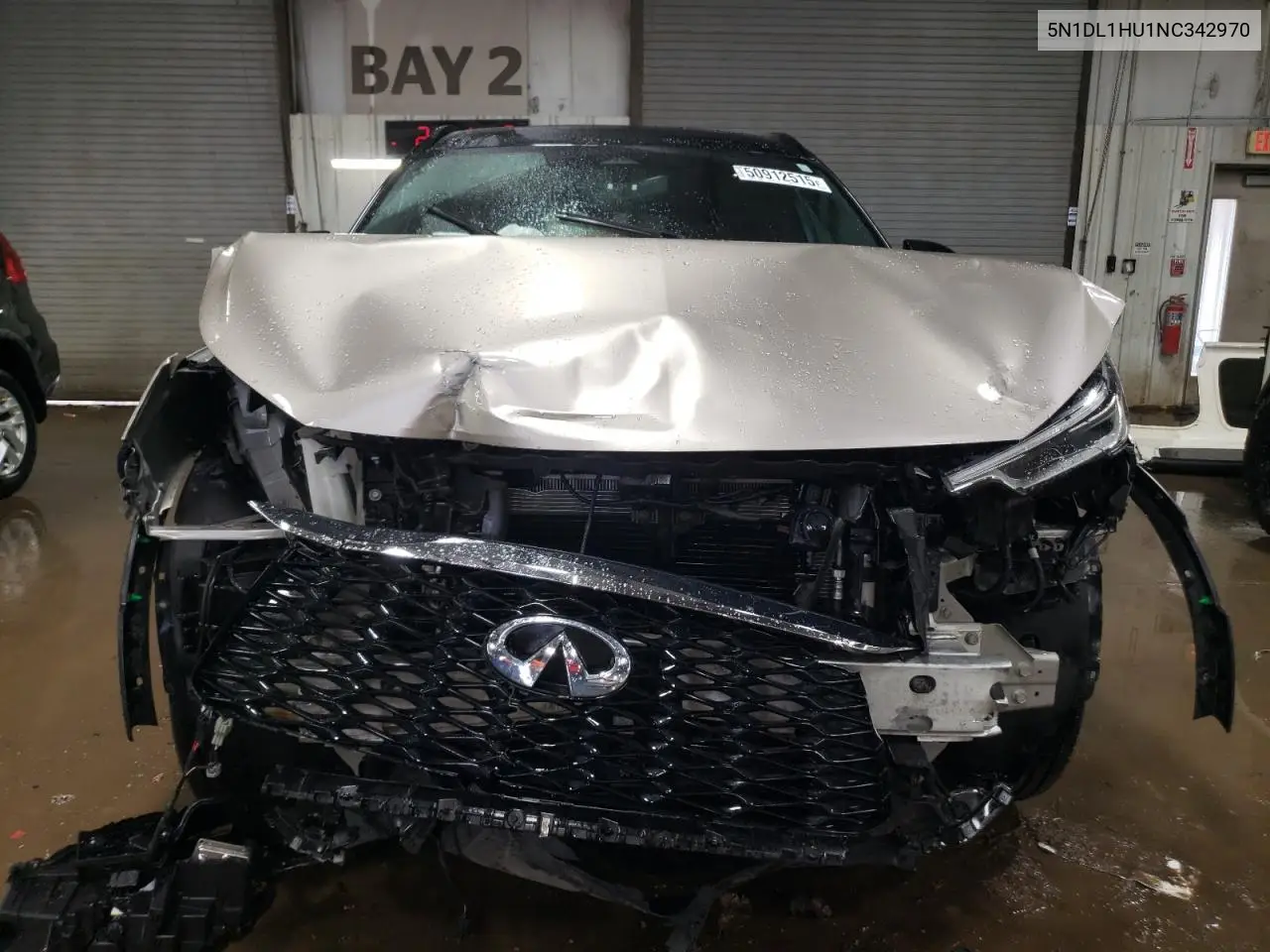 2022 Infiniti Qx60 Autograph VIN: 5N1DL1HU1NC342970 Lot: 50912515