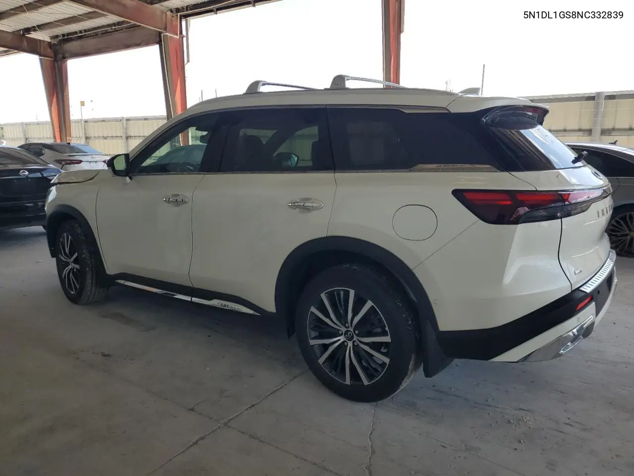 2022 Infiniti Qx60 Sensory VIN: 5N1DL1GS8NC332839 Lot: 52494255