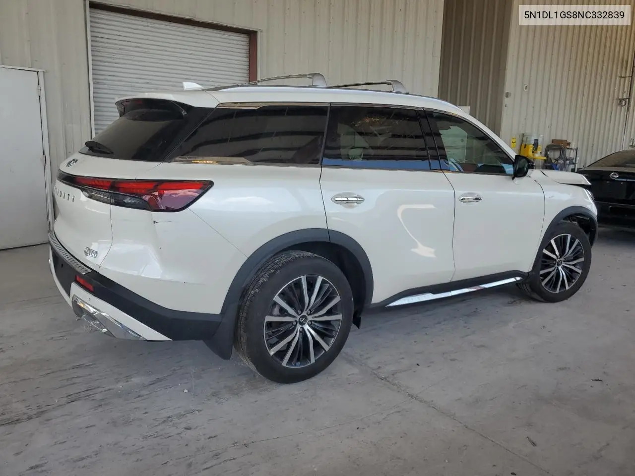 2022 Infiniti Qx60 Sensory VIN: 5N1DL1GS8NC332839 Lot: 52494255