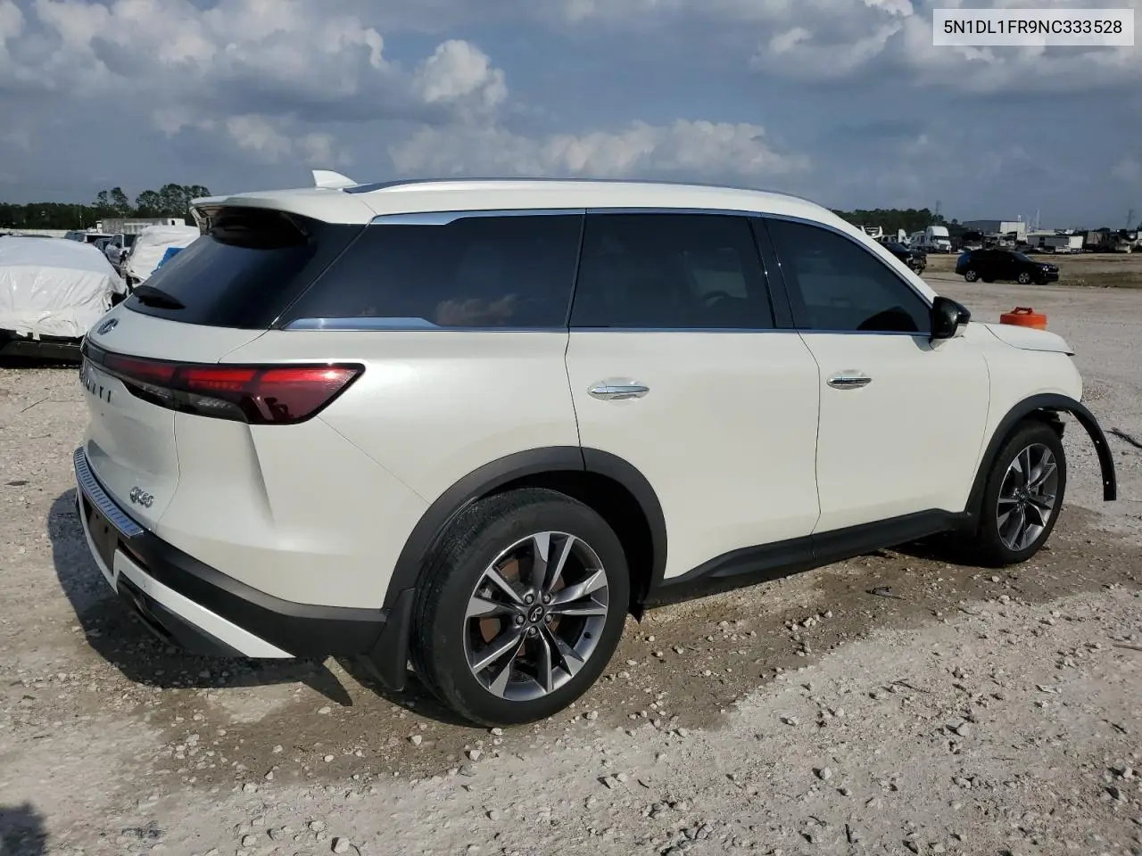 2022 Infiniti Qx60 Luxe VIN: 5N1DL1FR9NC333528 Lot: 53378595
