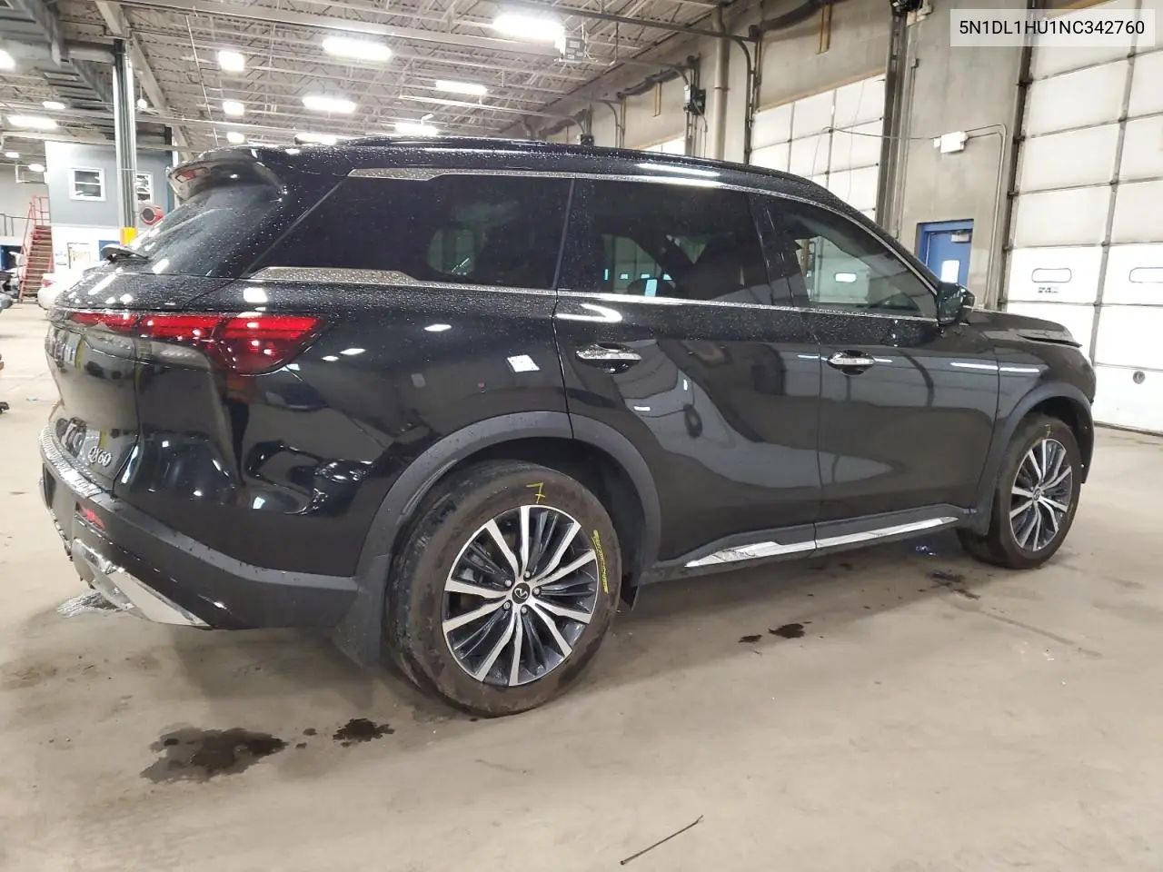 2022 Infiniti Qx60 Autograph VIN: 5N1DL1HU1NC342760 Lot: 53962705