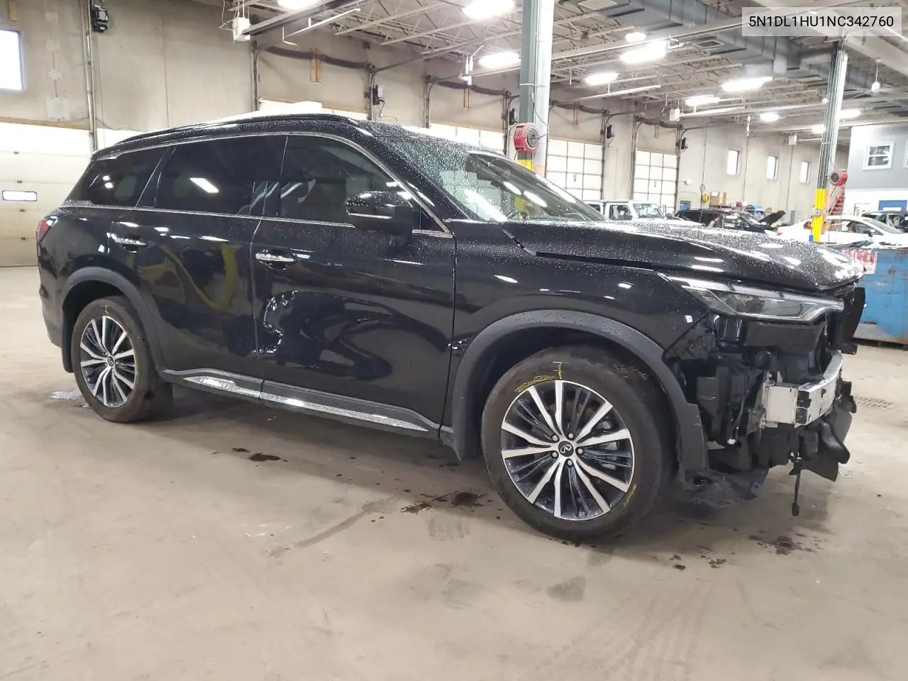 2022 Infiniti Qx60 Autograph VIN: 5N1DL1HU1NC342760 Lot: 53962705