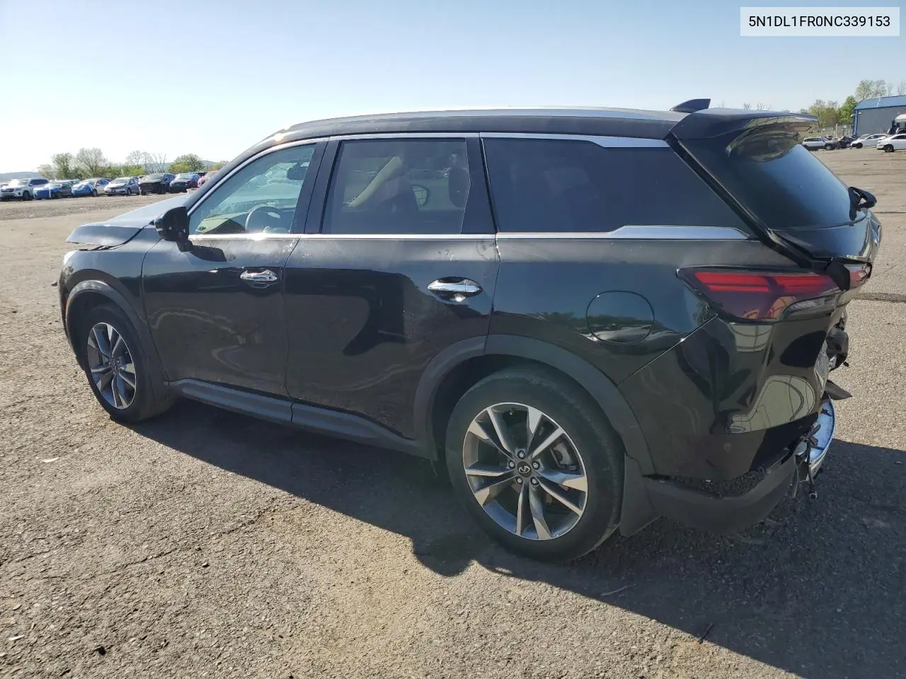 2022 Infiniti Qx60 Luxe VIN: 5N1DL1FR0NC339153 Lot: 54601945