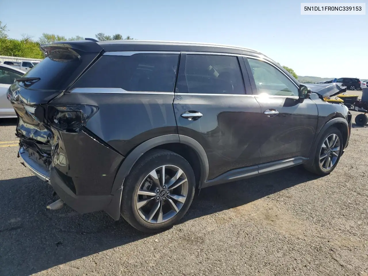 2022 Infiniti Qx60 Luxe VIN: 5N1DL1FR0NC339153 Lot: 54601945