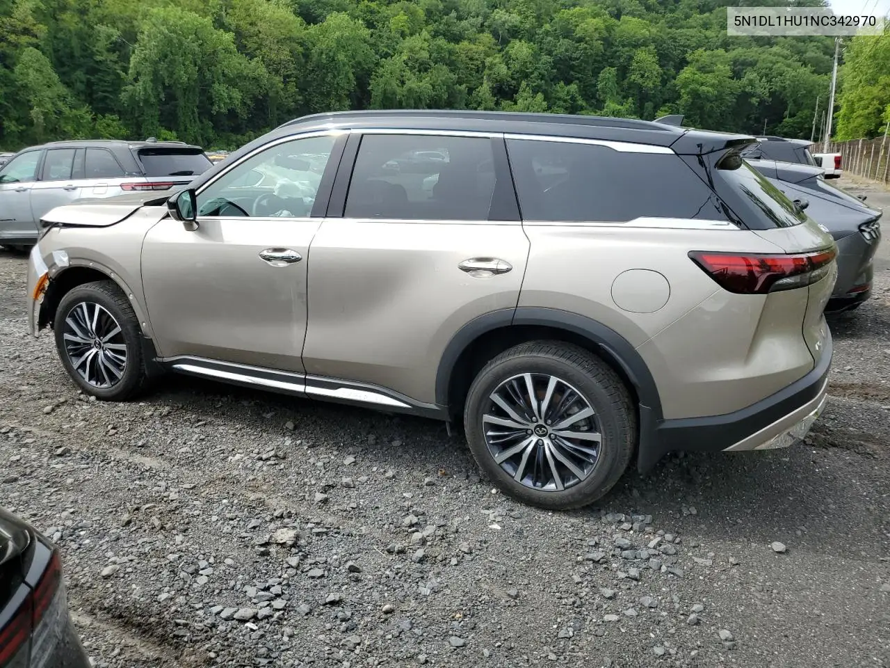 2022 Infiniti Qx60 Autograph VIN: 5N1DL1HU1NC342970 Lot: 58786795