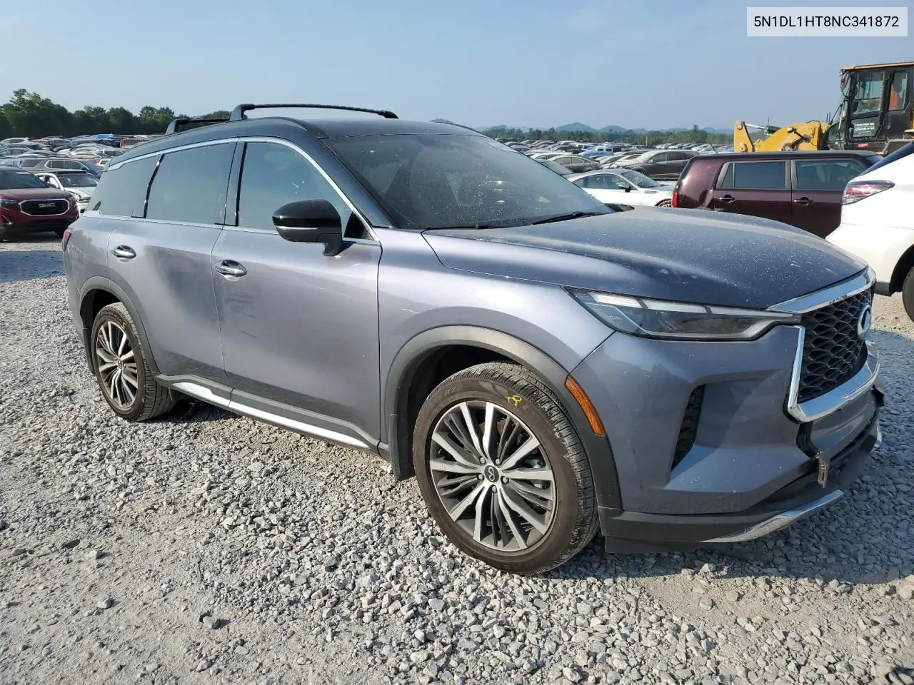 2022 Infiniti Qx60 Autograph VIN: 5N1DL1HT8NC341872 Lot: 62408335