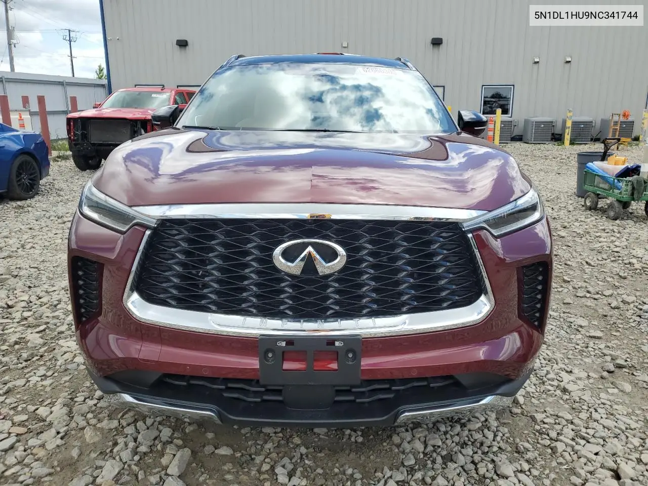 2022 Infiniti Qx60 Autograph VIN: 5N1DL1HU9NC341744 Lot: 62660305