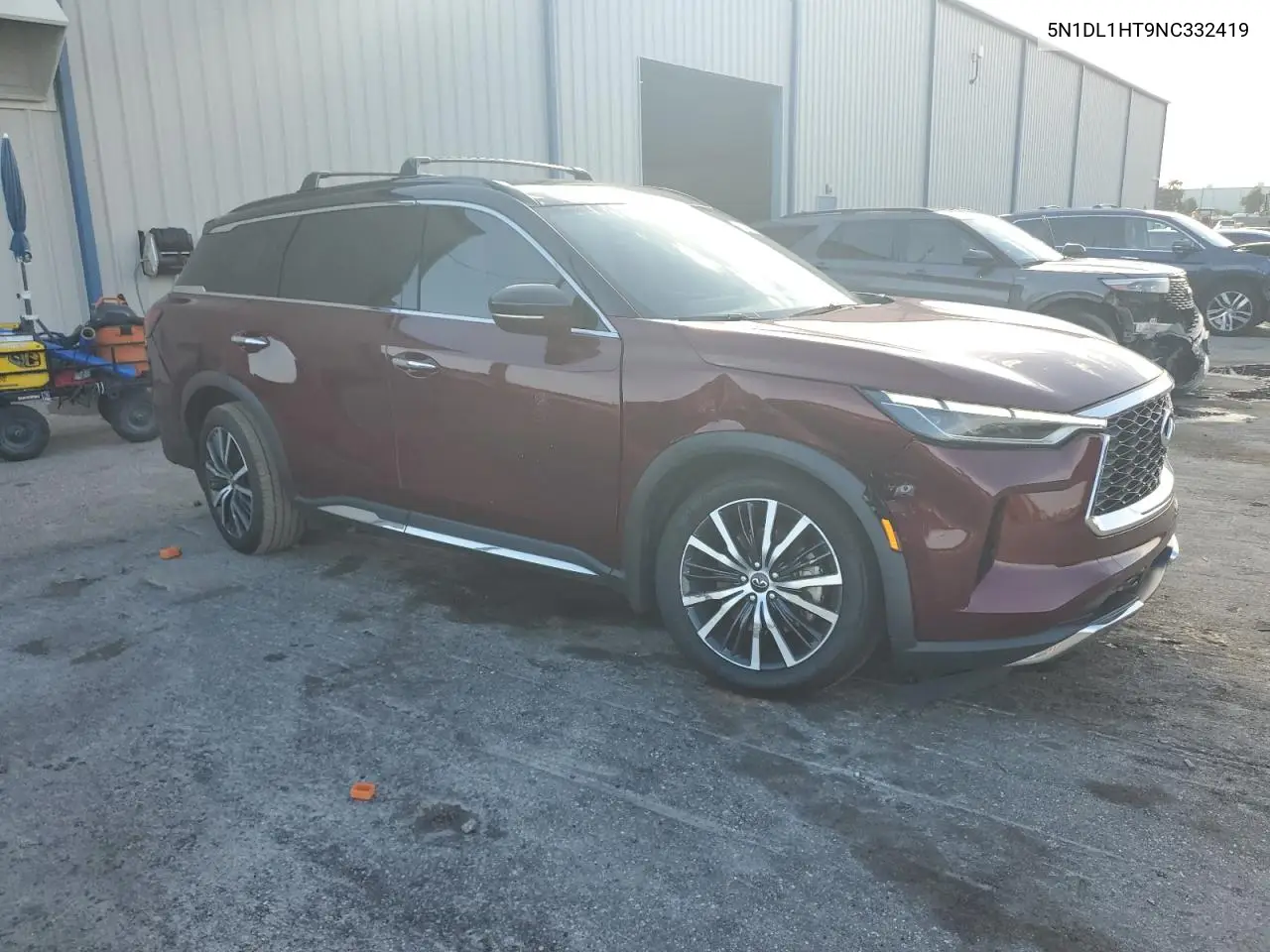 2022 Infiniti Qx60 Autograph VIN: 5N1DL1HT9NC332419 Lot: 63187415