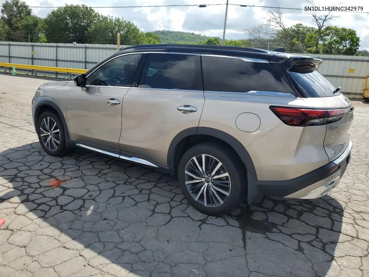 2022 Infiniti Qx60 Autograph VIN: 5N1DL1HU8NC342979 Lot: 63508105
