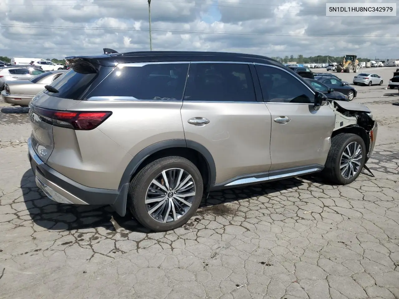 2022 Infiniti Qx60 Autograph VIN: 5N1DL1HU8NC342979 Lot: 63508105