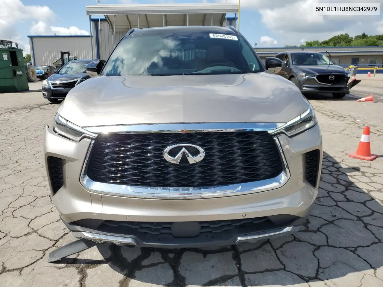 2022 Infiniti Qx60 Autograph VIN: 5N1DL1HU8NC342979 Lot: 63508105